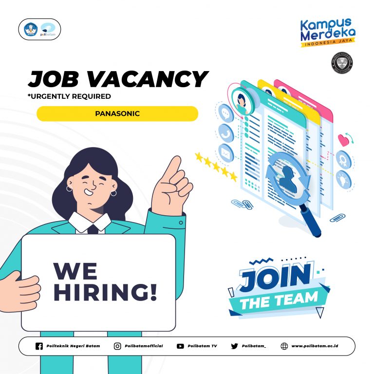PT. Panasonic Job Vacancies