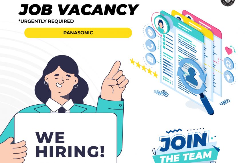 PT. Panasonic Job Vacancies