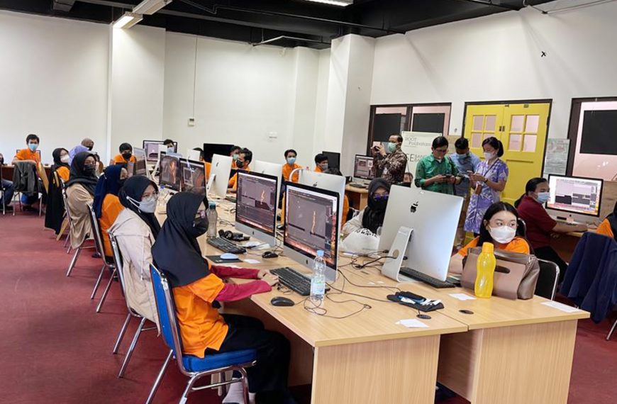 Gedung Laboratorium Teaching Factory Politeknik Negeri Batam sebagai Tempat Belajar Animasi Bersama Infinite Studios dan BBPLK Bekasi