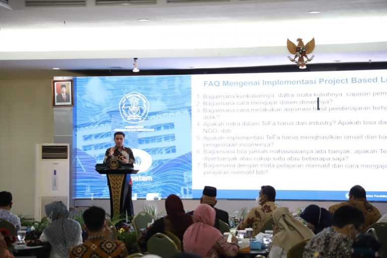 Director-General of Vocational Education Encourages Implementation of PBL at Politeknik Negeri Batam