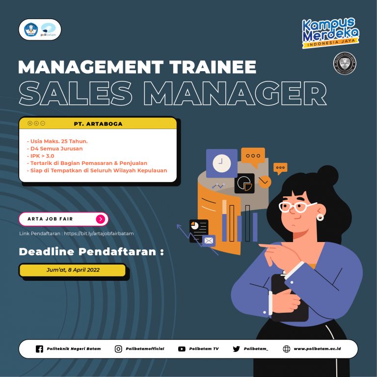 Management Trainee – Sales Manager (PT. Artaboga)