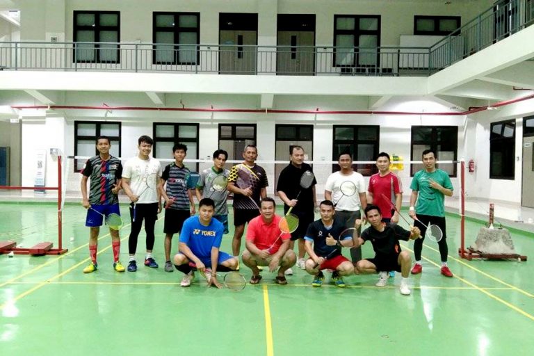 Turnamen Badminton Ganda Putra Polibatam
