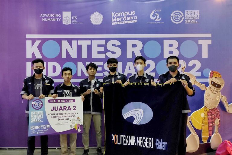 Barelang Robotics Team Won National 2nd Place in the KRSBI Humanoid Category and Will Compete in the International Robocup Soccer Middle Size League (MSL) 2022