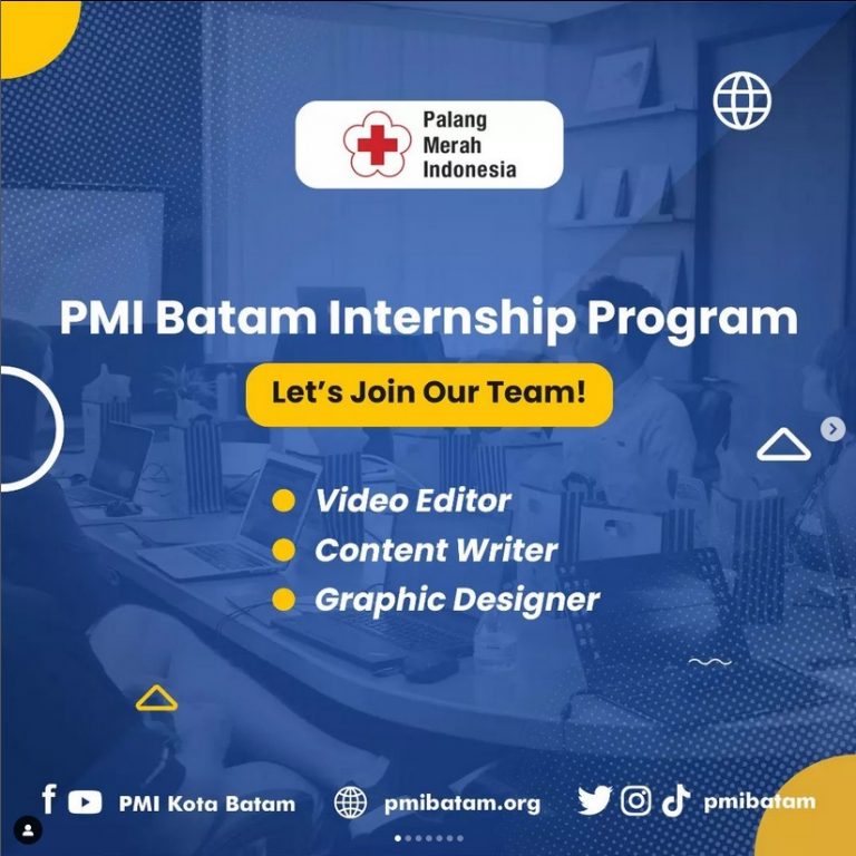 Internship at PMI Batam City (Batch 3)