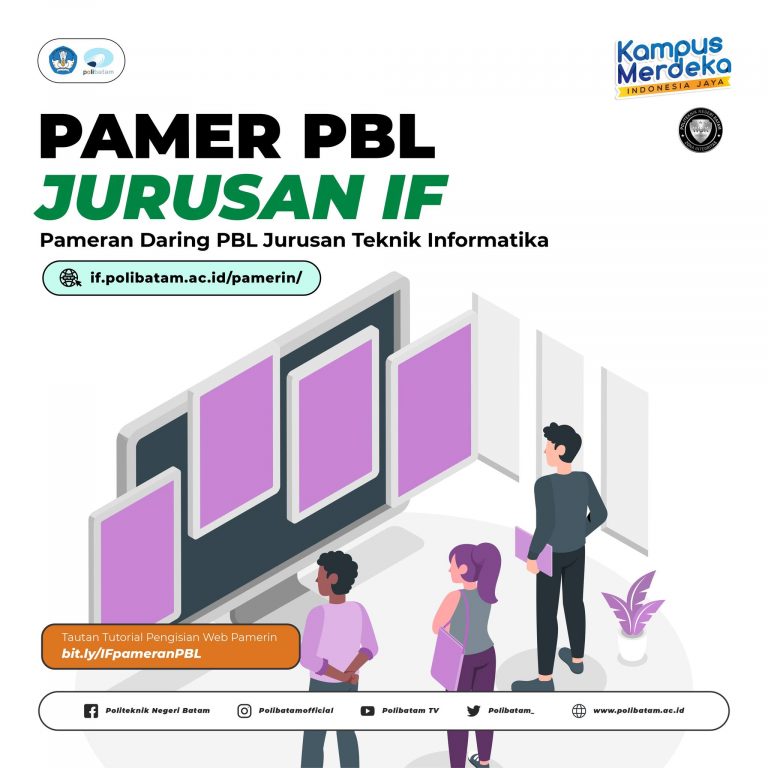 PBL Products Exhibition at Polibatam Informatics Engineering Department