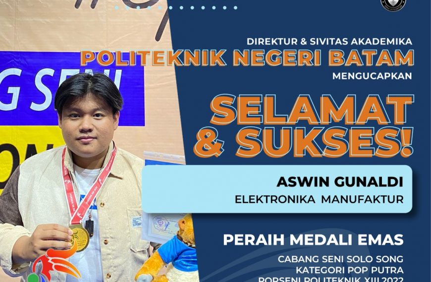 Prestasi Atlit Polibatam di Ajang Porseni Politeknik XIII Tahun 2022