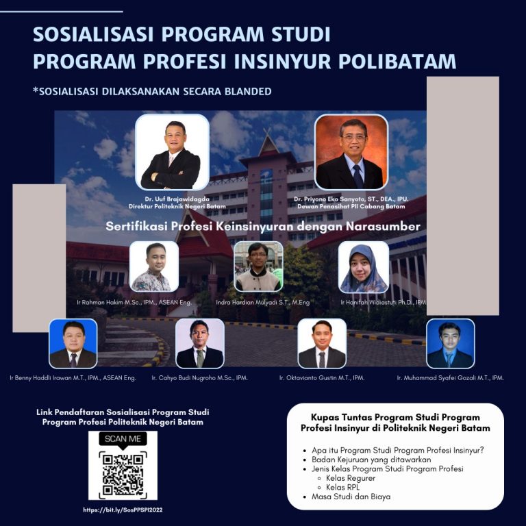 Sosialisasi Program Studi Program Profesi Insinyur Polibatam