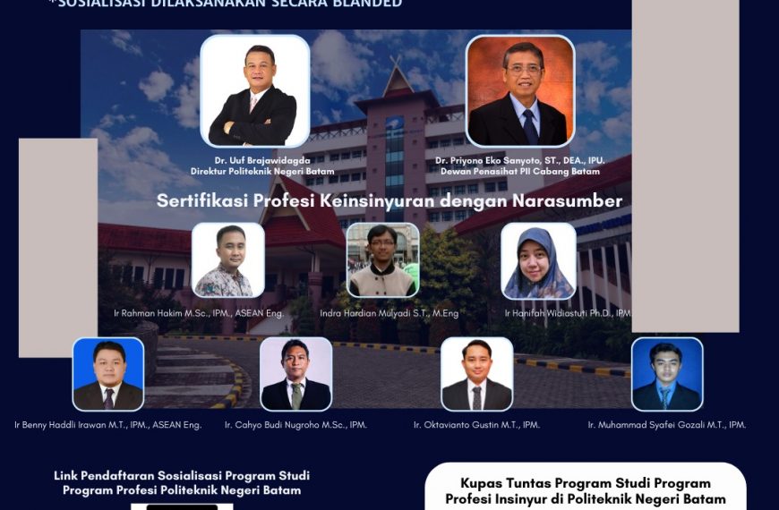 Sosialisasi Program Studi Program Profesi Insinyur Polibatam