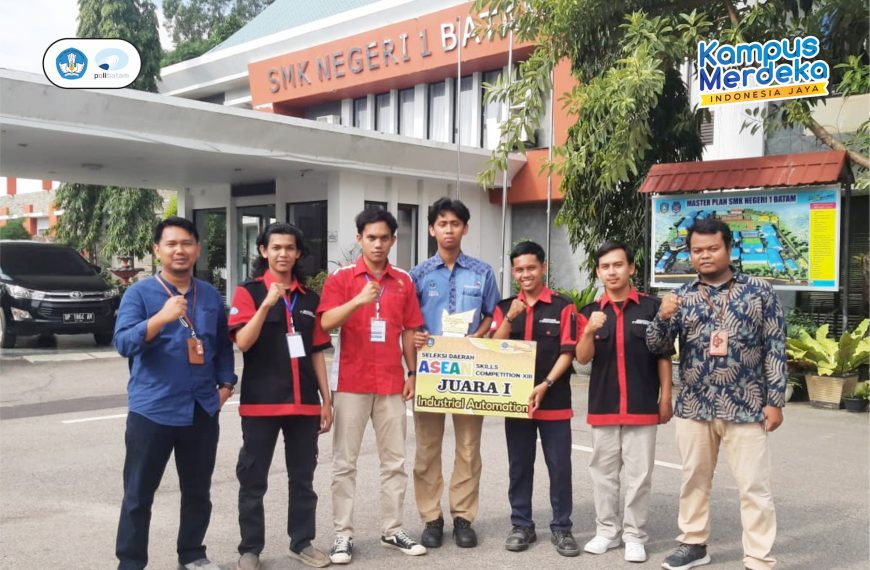 Polibatam Meraih Juara 1 di Ajang Seleksi Asean Skill Competition 2022 Kementerian Tenaga Kerja