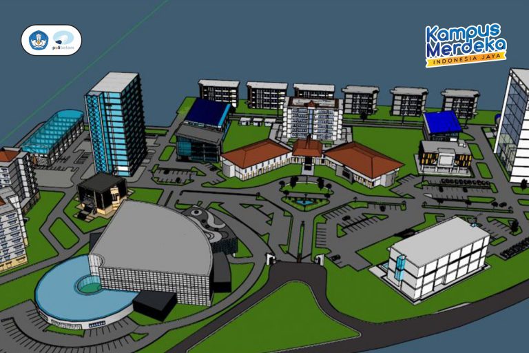 Kegiatan PBL Master Plan Model 3D Kawasan Kampus Polibatam oleh Prodi Teknik Geomatika