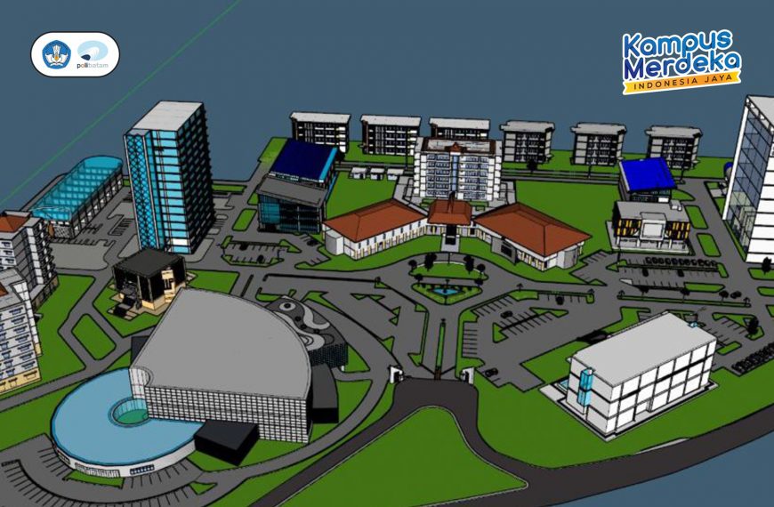 Kegiatan PBL Master Plan Model 3D Kawasan Kampus Polibatam oleh Prodi Teknik Geomatika