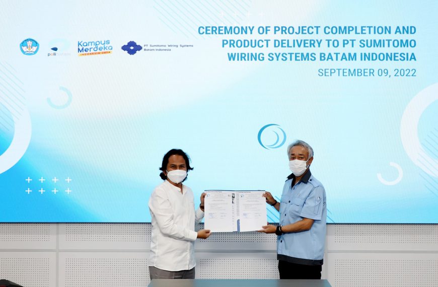 Video Ceremony of Project Completion & Product Delivery to PT. Sumitomo Wiring Systems Batam Indonesia