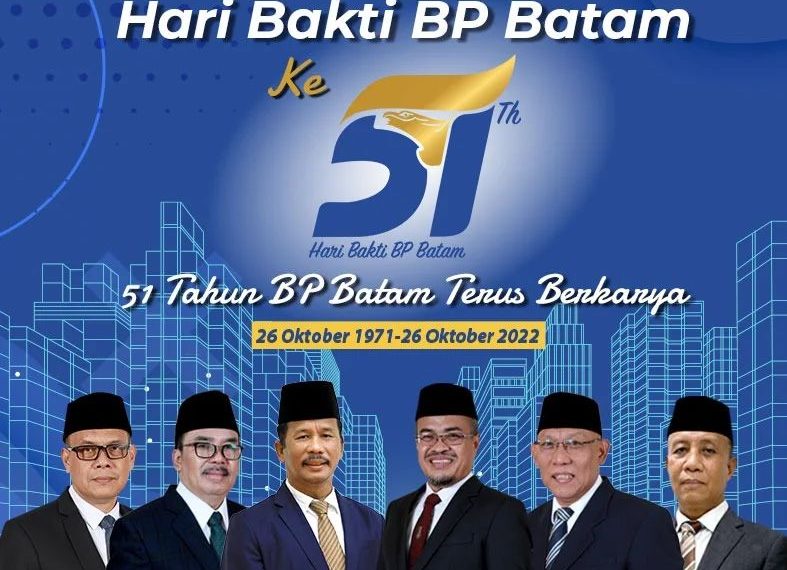 Selamat Hari Bakti BP Batam Ke-51 Tahun