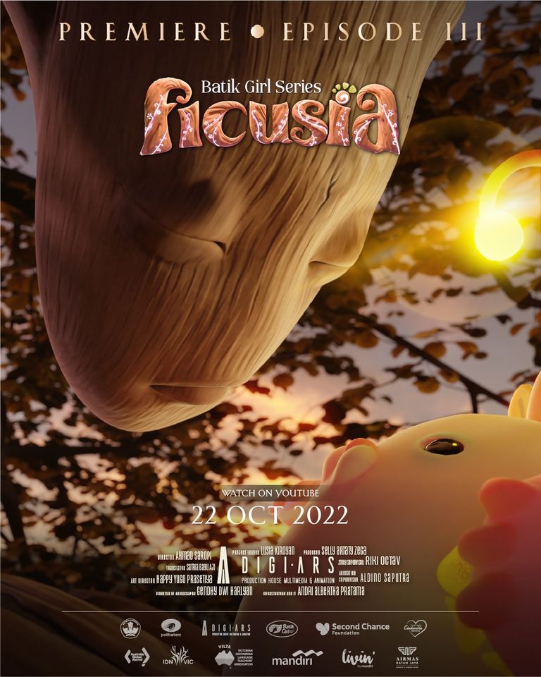 Ficusia–Batik Girl Animation Series Created by Polibatam will be Screened in Sydney & Melbourne Australia