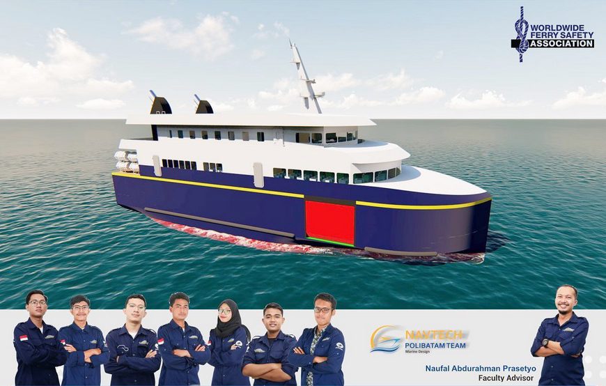 Polibatam Students Defeat America, Win the International Ship Design Competition in America