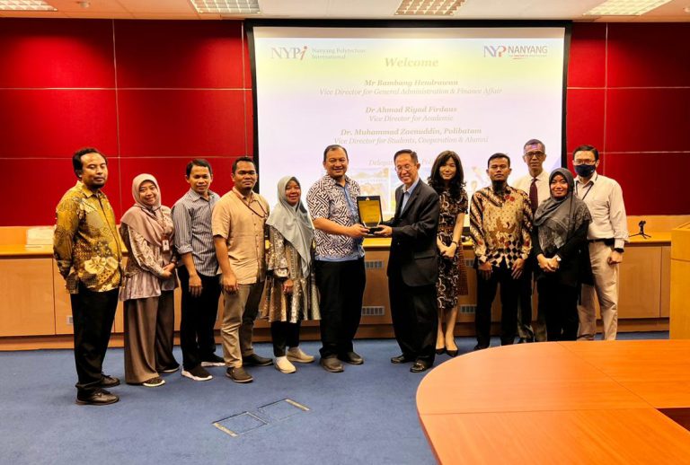 Delegasi Polibatam Ikuti Benchmarking ke Nanyang Polytechnic (NYP), Singapura