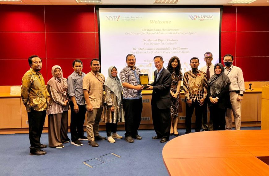 Delegasi Polibatam Ikuti Benchmarking ke Nanyang Polytechnic (NYP), Singapura