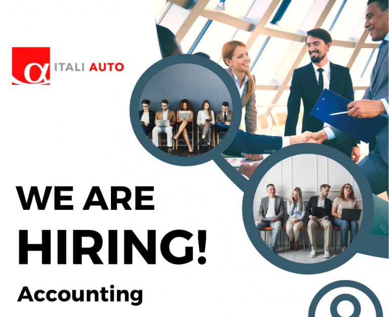 Job Vacancy as Accounting at PT. Italy Auto Otomotif