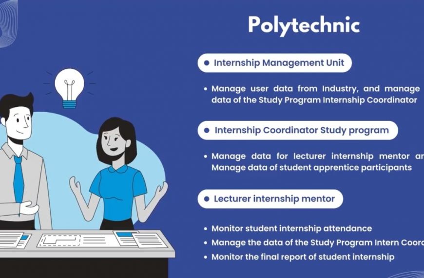 MyInternship and TalentHub, Web-Based Applications Created by Polibatam Students have been Inaugurated