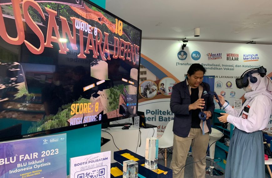 Polibatam Wakili Politeknik Negeri se-Indonesia yang Berstatus BLU pada Exhibition BLU Fair 2023 Kementerian Keuangan