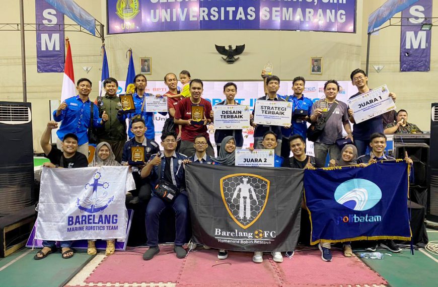 Tim Robot Polibatam Raih 3 Juara Dan 3 Penghargaan Di Kontes Robot Indonesia (KRI) Tingkat Nasional Tahun 2023