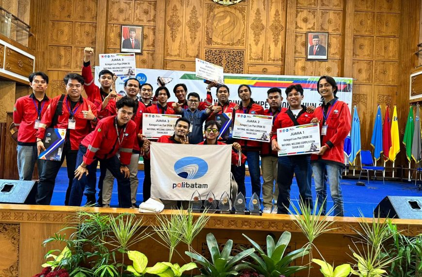 Polibatam Jadi Juara Nasional pada Perlombaan National Welding Competition (NWC) 2023