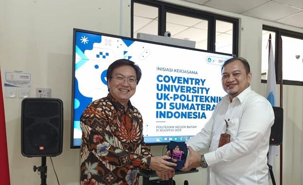 Polibatam Collaborates With Prof. Benny Tjahjono, PhD., M.Sc., B.Eng., Holds Initiation of Collaboration Consortium between Coventry University and Vocational Campuses in Sumatra