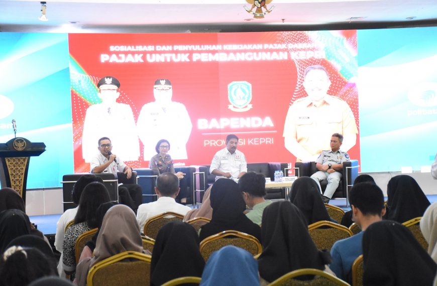 Bapenda Kepri Gelar Sosialisasi Dan Penyuluhan Kebijakan Pajak Daerah Di Kampus Polibatam, Pajak Untuk Pembangunan Kepri