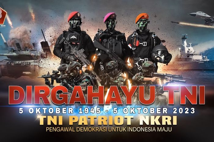 Dirgahayu Ke-78 Tentara Nasional Indonesia (TNI)