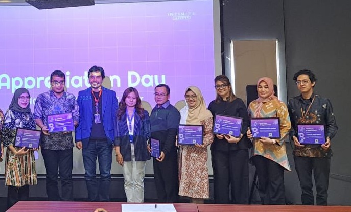 Polibatam Menerima Apresiasi Dari Infinite Learning Tahun 2024