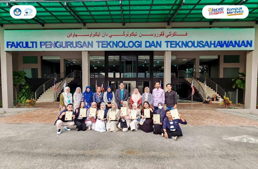 Jurusan Manajemen dan Bisnis Polibatam Ikuti International Outbound Mobility ke Universiti Teknikal Malaysia Melaka (UTeM)