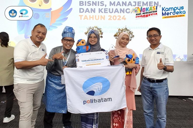 Polibatam Kembali Raih Prestasi Juara Di Ajang Kompetisi Mahasiswa Nasional Bidang Ilmu Bisnis, Manajemen Dan Keuangan (KBMK) 2024