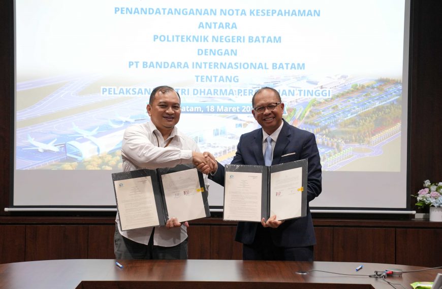 Sinergi Polibatam dan Bandara Internasional Batam Kembangkan SDM dan Teknologi