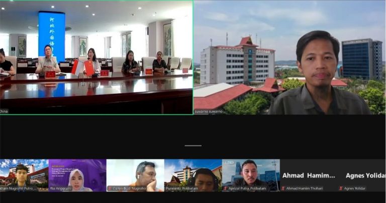 Polibatam Jajaki Kerja Sama Internasional Dengan HEBEI University, China