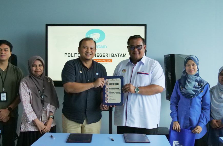 Politeknik Negeri Batam dan Kolej Komuniti Pasir Gudang Lakukan Penandatanganan Letter Of Intent