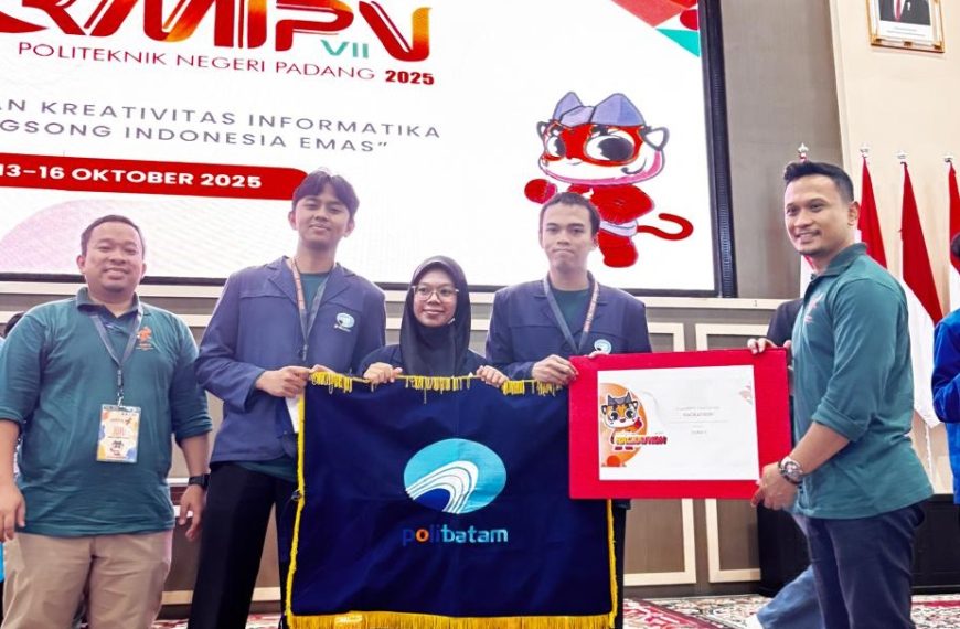 Polibatam Raih Juara Umum KMIPN VII di Politeknik Negeri Padang