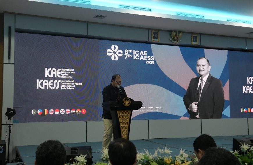 Polibatam Gelar ICAESS dan ICAE 2025, Hadirkan Pakar Internasional Bahas Teknologi dan Inovasi Berkelanjutan