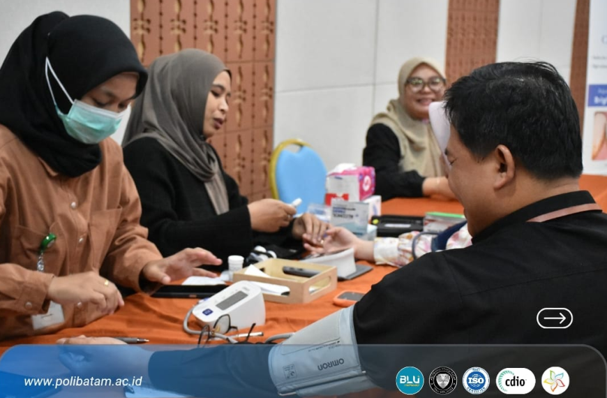 Polibatam Dorong Kesadaran Hidup Sehat melalui Kegiatan Edukasi dan Layanan Kesehatan
