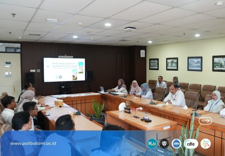 Penandatanganan  Perjanjian Kinerja Jurusan Dan Unit Polibatam Tahun 2026 : Komitmen Bersama Wujudkan Layanan Unggul
