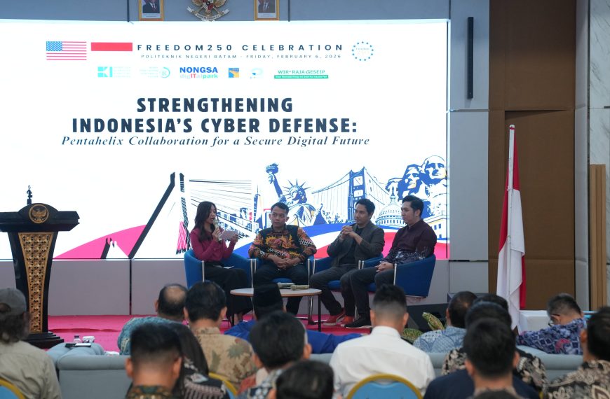 Batam Strengthens Its Cyber Defense: Global Pentahelix Collaboration at the Freedom250 Tech Talk