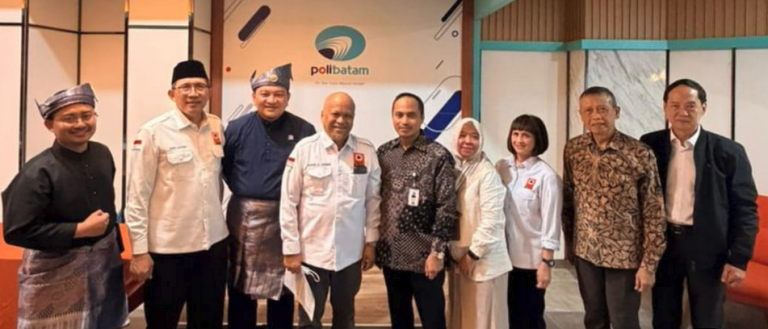 Direktur Dan Wakil Direktur Polibatam Jalin Silaturahmi Dengan Ketua Umum PII dan Ketua PMI Kota Batam