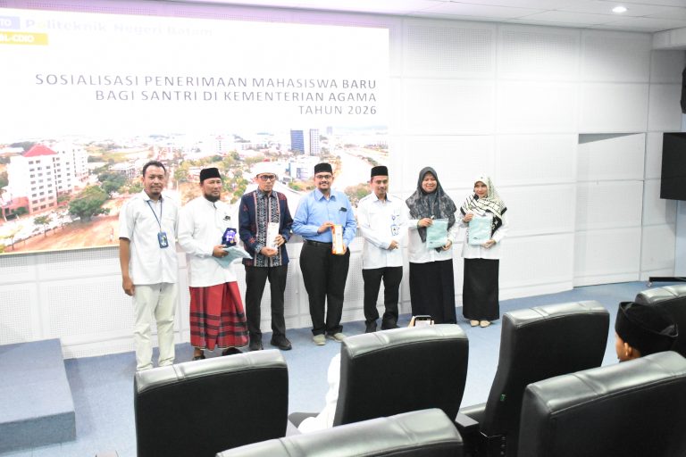 Polibatam Collaborates with FKPP and the Ministry of Religious Affairs to Promote the PMDK Tahfiz 2026 Admission Pathway for Santri Across the Riau Islands