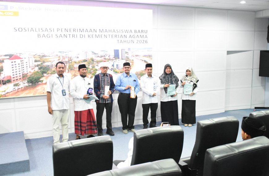 Polibatam Collaborates with FKPP and the Ministry of Religious Affairs to Promote the PMDK Tahfiz 2026 Admission Pathway for Santri Across the Riau Islands