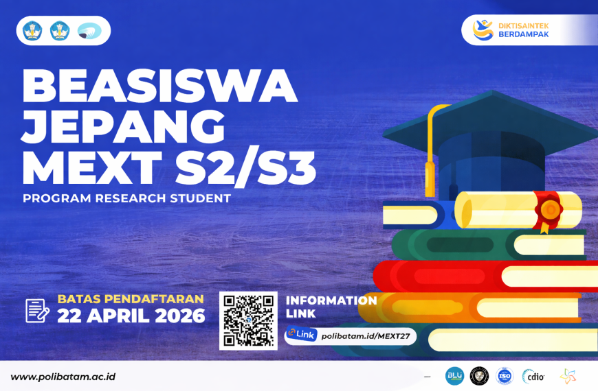MEXT Scholarship Opportunity for S2/S3 Studies in Japan: Registration Now Open!
