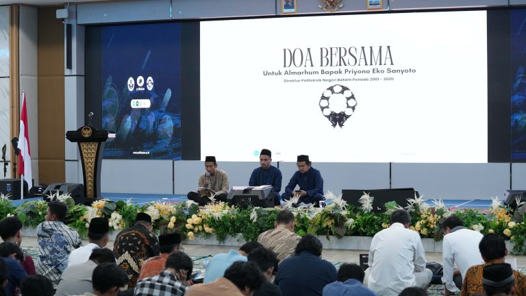 Polibatam Holds Prayer Gathering for the Late Priyono Eko Sanyoto, Honoring His Dedication and Exemplary Legacy