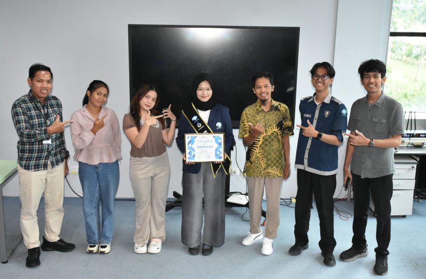 Zabitha Putri Terpilih sebagai Mahasiswa Berprestasi Polibatam 2026, Siap Bawa Nama Kampus ke Ajang Regional LLDIKTI XVII