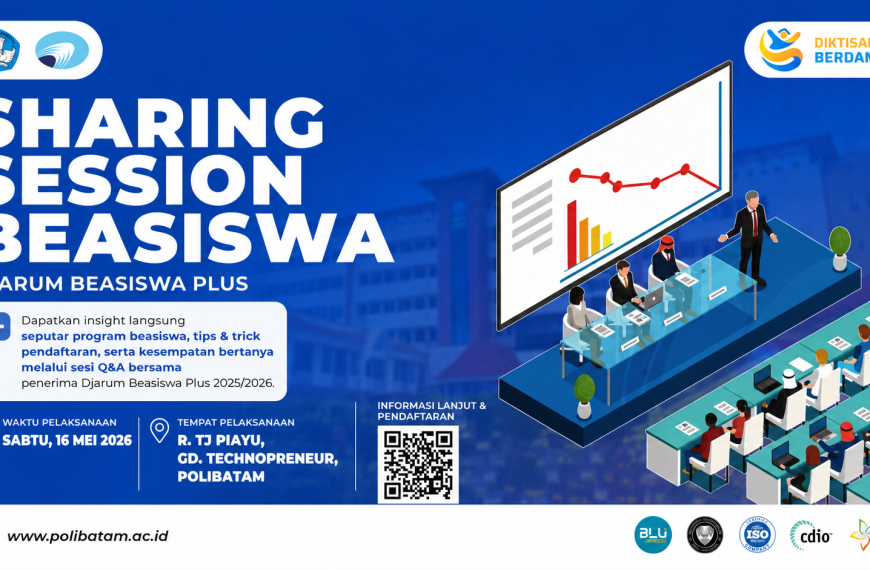 Polibatam Gelar Sharing Session Djarum Beasiswa Plus, Ajak Mahasiswa Bergabung dalam Circle Positif