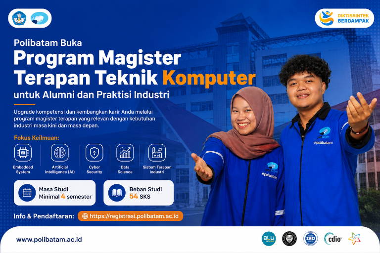 Polibatam Buka Program Magister Terapan Teknik Komputer untuk Alumni dan Praktisi Industri