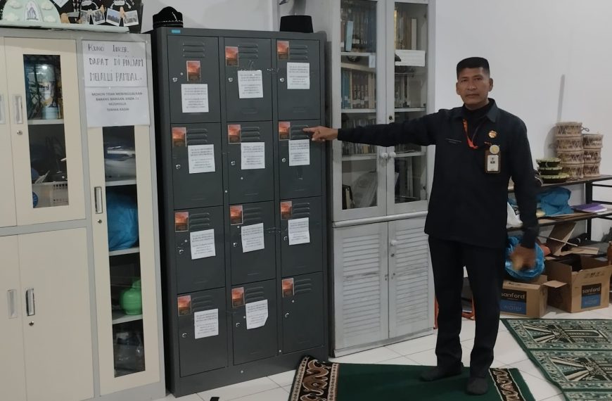 Storage Locker Facility at Polibatam Mosque