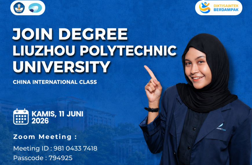 Polibatam Opens International Study Opportunity Through the Join Degree Program with Liuzhou Polytechnic University